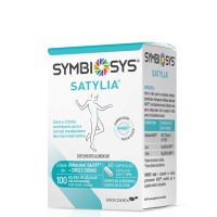 Box  of  Symbiosys  Satylia  Capsules  by  Symbiosys,  a  dietary  supplement  indicated  for  promoting  weight  loss.