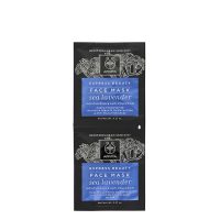 Sachet  of  Apivita  Express  Beauty  Sea  Lavander  Face  Mask  by  Apivita,  a  cream  mask  indicated  for  hydrating  and  protecting  the  skin.