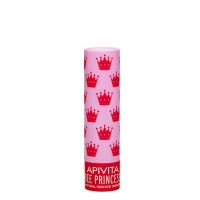 Product  container  of  Apivita  Infant  Lip  Stick  Bio  Eco  Bee  Princess,  a  lip  balm  indicated  for  moisturizing  children  lips.