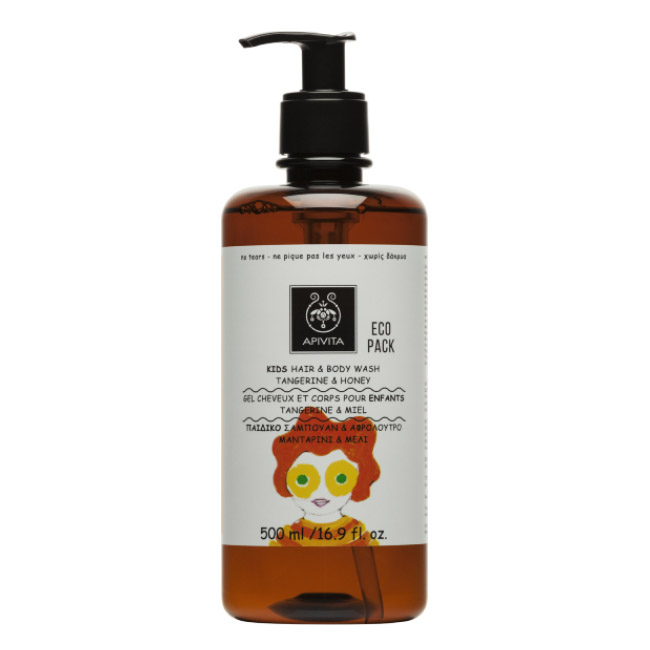 apivitakidscleansinggelforhairandbody500ml Apivita Kids Cleansing Gel for Hair and Body 500ml