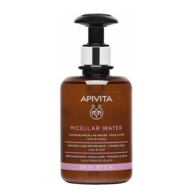 apivitamicellarwatercleaning300ml Apivita Agua limpiadora micelar 300 ml - Image 1