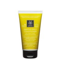 Bottle  of  Apivita  Mild  Conditioner  Frequent  Use  by  Apivita,  a  conditioner  indicated  for  moisturizing  and  softening  hair.