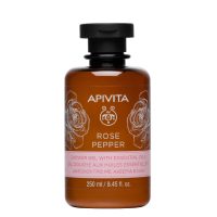 Apivita Rose Pepper Rejuvenating Shower Gel 250ml