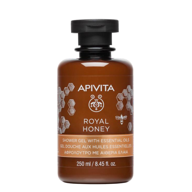 apivitaroyalhoneyshowergel250ml Apivita Gel de Ducha Miel Real 250 ml - Image 1