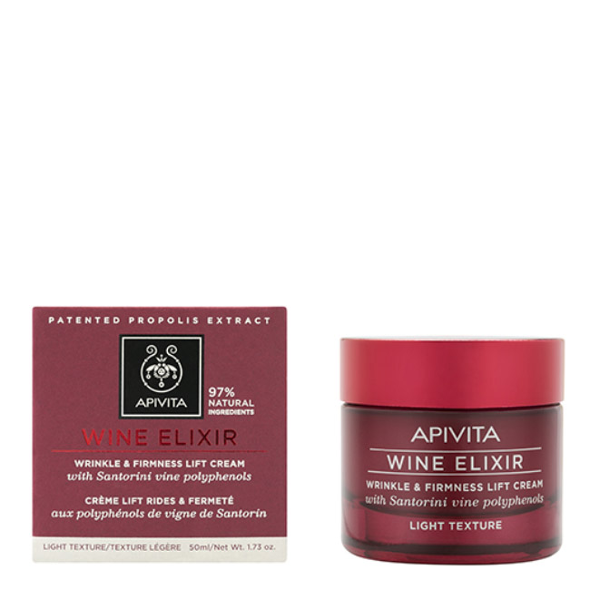 apivitawineelixirantiaginglightcream50ml Apivita Wine Elixir Light Anti-Aging Cream 50ml - Image 1