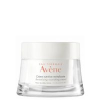 Jar  of  Avène  Les  Essentiels  Revitalizing  Nourishing  Cream  by  Avène,  a  cream  indicated  for  dry  and  sensitive  skin  nourishment.