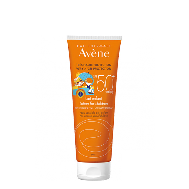 avneprotectorspf50pluschildmilk100ml Bottle of Avène Sun Care Lotion Kids SPF50
