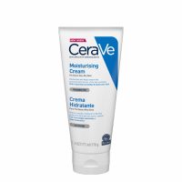 Jar  of  Cerave  Moisturizing  Cream  by  Cerave,  a  rich  cream  indicated  for  intense  hydration  of  dry  to  very  dry  skin.