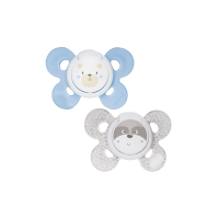 Product  container  of  Chicco  Physio  Comfort  Silicone  Pacifier  Boy  0-6m  by  Chicco,  a  silicone  pacifier  for  oral  development.