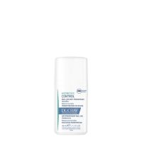 Bottle  of  Ducray  Hidrosis  Control  Roll-On  Antiperspirant  by  Ducray,  a  roll-on  indicated  for  excessive  underarm  sweating.