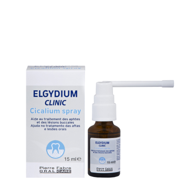 elgydiumcliniccicaliumspray15ml Elgydium Clinic Cicalium Spray 15ml - Image 1