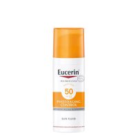 Bottle  of  Eucerin  Sun  Photoaging  Control  SPF50