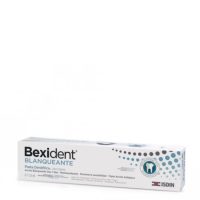 Tube  of  Isdin  Bexident  Whitening  Toothpaste  by  Isdin,  a  toothpaste  indicated  for  removing  spots  and  restoring  natural  white.