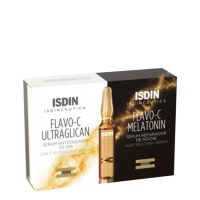 Box  of  Isdin  Isdinceutics  Duo  Day  And  Night  by  ISDIN,  a  set  of  ampoules  indicated  for  anti-aging  care  of  all  skin  types.