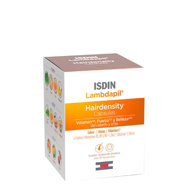 isdinlambdapilhairdensitycapsules60pc Isdin Lambdapil Hairdensity Cápsulas 60unid - Image 1