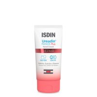 Tube  of  ISDIN  Ureadin  Plus  Repair  Hand  Cream  by  ISDIN,  a  cream  indicated  for  repairing  dry  and  chapped  hands.