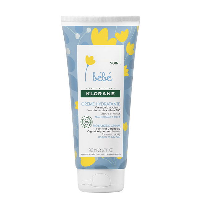 kloranebabygentlemoisturizingcream200ml クロラーヌ ベビー モイスチャライジングクリーム ウィズ スージング カレンデュラ 200ml - 画像 (1)
