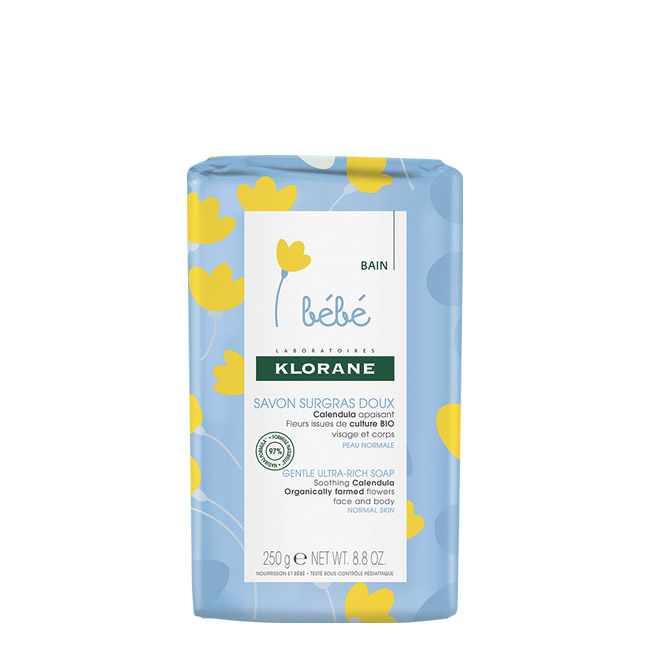 kloranebabygentlesoap250gr Klorane Bebé Jabón Suave 250gr - Image 1