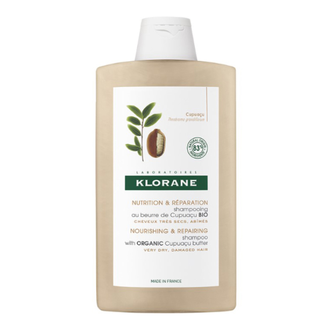 kloranecapillarycupuacubutternourishingshampoo400ml クロラーヌ ナリシング&リペアリング シャンプー(オーガニックカプアスバター配合) 400ml - 画像 (1)