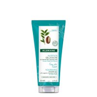 Bottle  of  Klorane  Gardenia  Water  Shower  Gel  by  Klorane,  a  hydrating  body  gel  indicated  for  cleansing  all  skin  types.