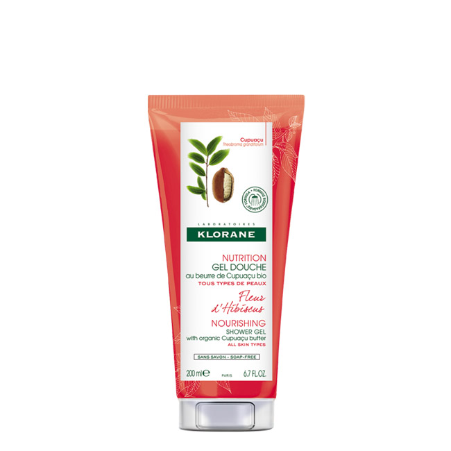 kloranehibiscusflowerenergizingshowergel200ml Klorane Flor de Hibisco Gel Duche Dinamizador 200ml - Image 1