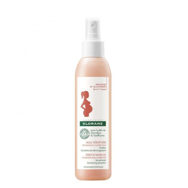 kloranemamacamelinaoilstretchmarks200ml Klorane Mamã Aceite de Camelina 200 ml - Image 1