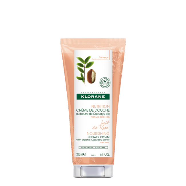 kloranemilkderosanourishingshowercream200ml Klorane Crema de Ducha Nutritiva de Leche de Rosas 200 ml - Image 1