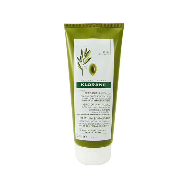 kloraneoliveirabalmaftershampoo200ml クロラーヌ コンディショナー ウィズ エッセンシャル オリーブ エクストラクト 200ml - 画像 (1)