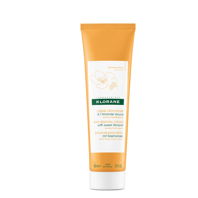kloranesweetalmondsdepilatorycream150ml Klorane Creme Depilatório Amêndoas Doces 150ml - Image 1