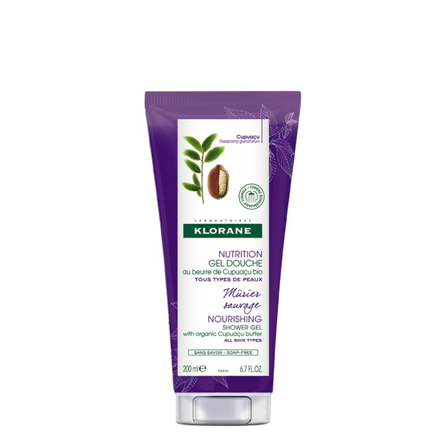kloranewildblackberrymoisturizingshowergel200ml Klorane Gel de ducha hidratante de moras silvestres 200 ml - Image 1