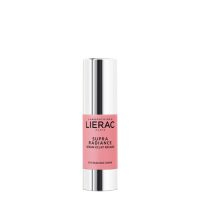 Bottle  of  Lierac  Supra  Radiance  Eye  Radiance  Serum  by  Lierac,  a  fluid  serum  indicated  for  fatigue  and  dark  circles.