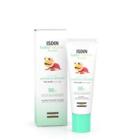 Tube  of  ISDIN  Baby  Naturals  Nutraisdin  First  Teeth  Gum  Gel  by  ISDIN,  a  gingival  gel  indicated  for  soothing  teething  gums.