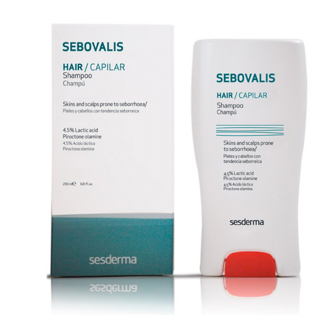 sesdermasebovalisshampoodandruffandseborrhea200ml セスダーマ セボバリス フケ・皮脂症トリートメント シャンプー 200ml - 画像 (1)