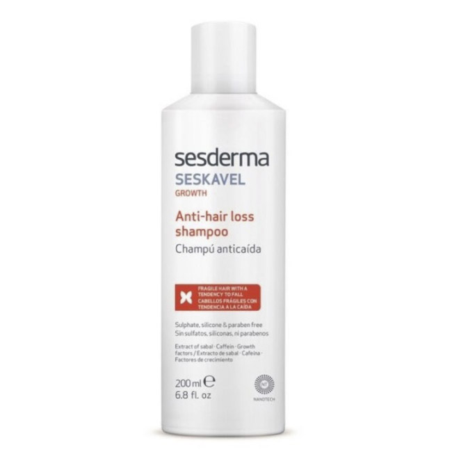 sesdermaseskavelgrowthantiqueshampoo200ml Sesderma Seskavel Champú Anticaída 200 ml - Image 1