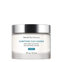 Jar  of  SkinCeuticals  Clarifying  Clay  Mask  by  SkinCeuticals,  a  clay  mask  indicated  for  purifying  and  refining  the  complexion.