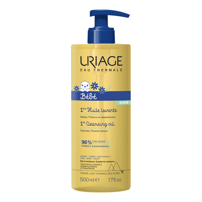 uriagebabybathoil500mlofferof100ml ユリアージュ ベビープロテクトファースト クレンジングオイル 500ml(100mlの提供) - 画像 (1)