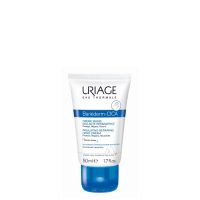 Tube  of  Uriage  Bariéderm  Insulating  and  Repairing  Hand  Cream  by  Uriage,  a  barrier  cream  indicated  for  very  dry  and  atopic  hands.