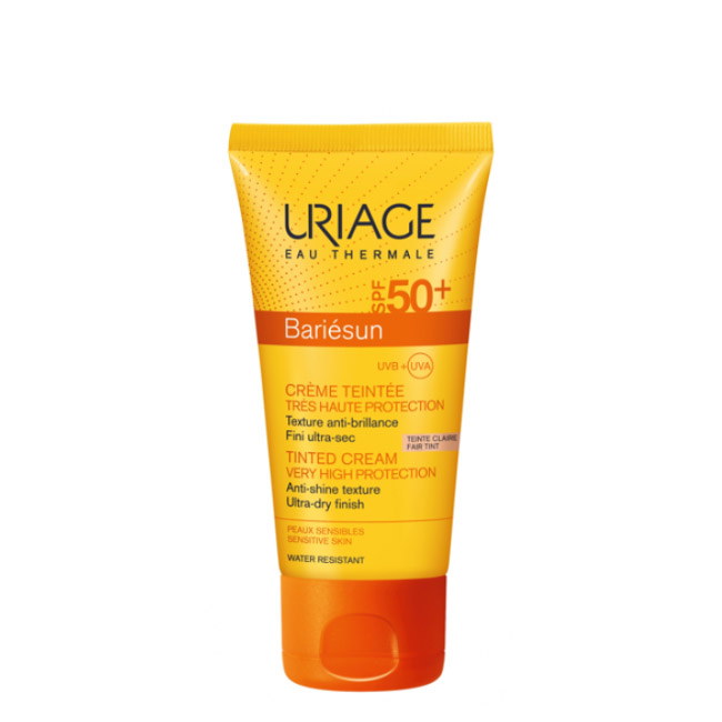 uriagebariesunspf50pluslighttonecolorsuncream50ml Uriage Bariésun SPF50+ Crema Solar Tono Claro 50 ml - Image 1