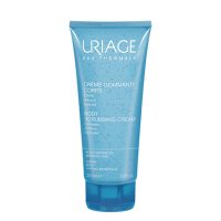 Tube  of  Uriage  Body  Scrubbing  Cream  for  Sensitive  Skin  by  Uriage,  a  scrubbing  cream  indicated  for  gentle  body  exfoliation.
