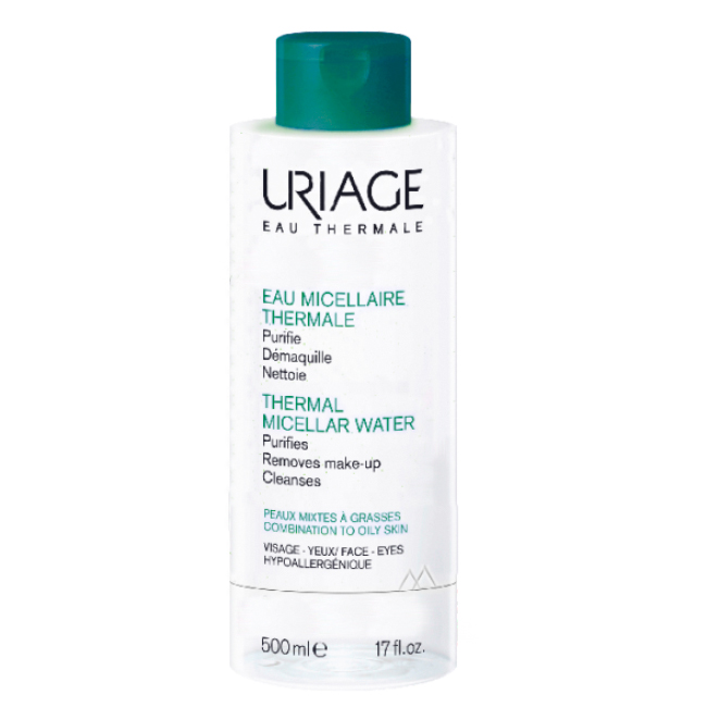 uriageeaumicellairethermalemicellarwatermixedtooilyskin500ml ユリアージュ サーマルミセルウォーター コンビネーション オイリー肌用 500ml - 画像 (1)