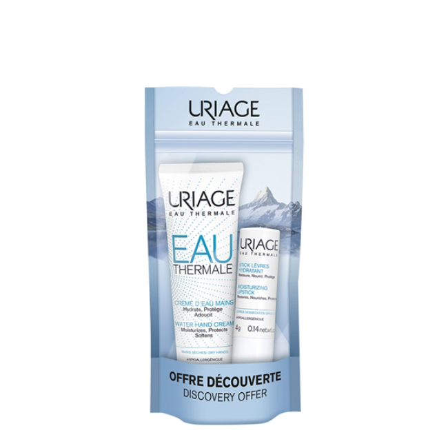 uriagestickpackofferhandcream30mlpluslip4gr Uriage Stick Pack offer Hand Cream 30ml + Lip 4gr