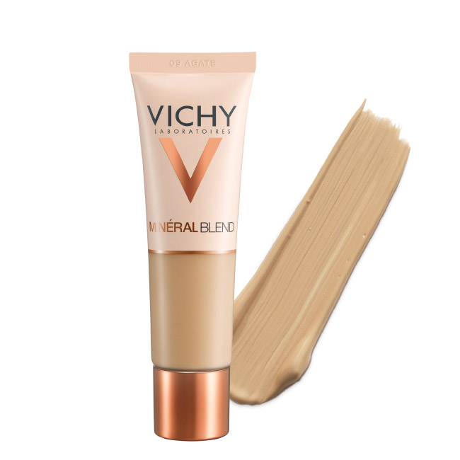 vichymineralblendfondteintmoisturizingcolor09agate30ml ヴィシー ミネラルブレンド フォンドゥテイント モイスチャライジング ファンデーション カラー 09 アゲート 30ml - 画像 (1)