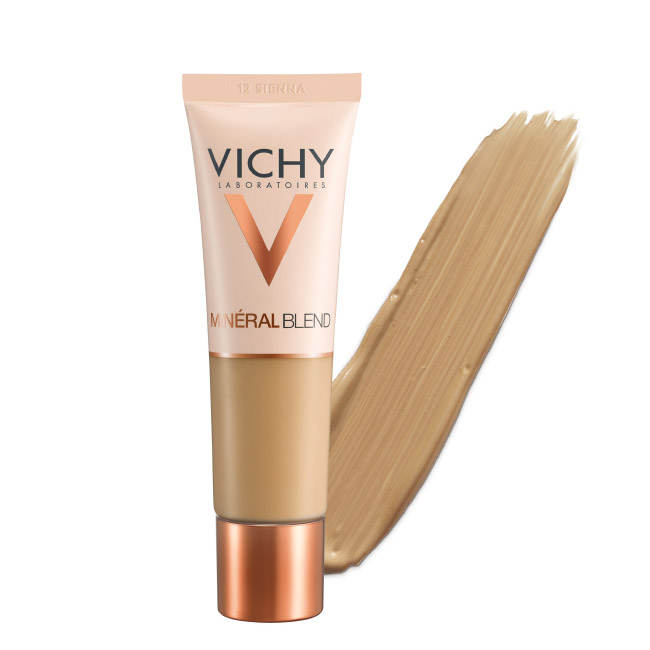 vichymineralblendfondteintmoisturizingcolor12sienna30ml Vichy Mineral Blend Fond Teint Moisturizing Color 12 Sienna 30ml