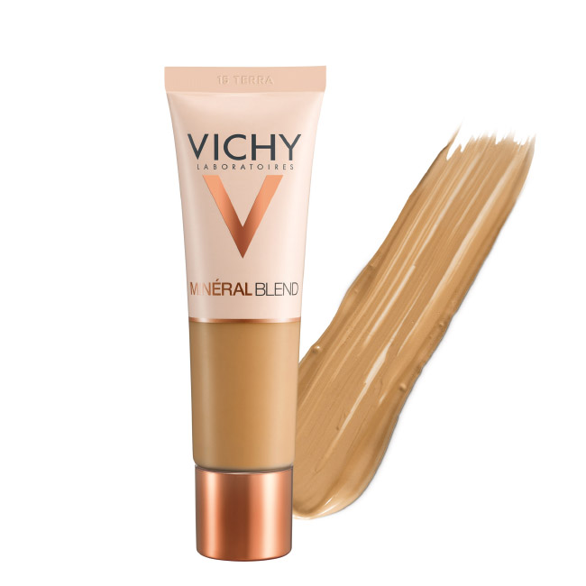 vichymineralblendfondteintmoisturizingcolor15terra30ml Vichy Mineral Blend Fond Teint Moisturizing Color 15 Terra 30ml