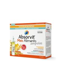 Box  of  Absorvit  More  Food  by  Absorvit,  a  liquid  supplement  indicated  for  nutritional  deficiencies  and  energy  value.