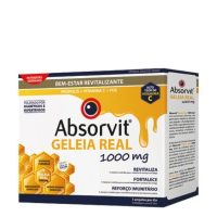 Box  of  Absorvit  Royal  Jelly  by  Absorvit,  a  liquid  supplement  indicated  for  immune  system  and  reducing  tiredness.