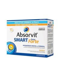 Box  of  Absorvit  Smart  Extra  Strong  by  Absorvit,  an  ampoule  supplement  indicated  for  cognitive  abilities  and  physical  performance.