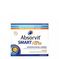 Box  of  Absorvit  Smart  Extra  Strong  by  Absorvit,  an  ampoule  supplement  indicated  for  cognitive  abilities  and  physical  performance.