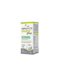 Bottle  of  Advancis  Digest  Plus  Drops  by  Advancis,  a  liquid  supplement  indicated  for  liver  and  gallbladder  function.