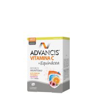 Box  of  Advancis  Vitamin  C  and  Echinacea  Effervescent  Tablets  by  Advancis,  a  tablet  indicated  for  strengthening  defenses.